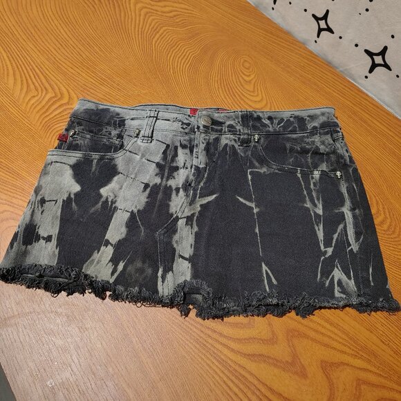 Tripp nyc Dresses & Skirts - Vintage Tripp NYC Denim Cut-Off Mini Skirt
